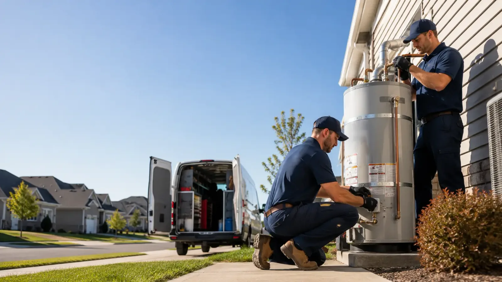 Water Heater Installation in Oberon, ND
